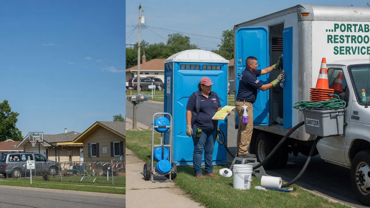 Portable Toilet Rental in Hettick, IL near me